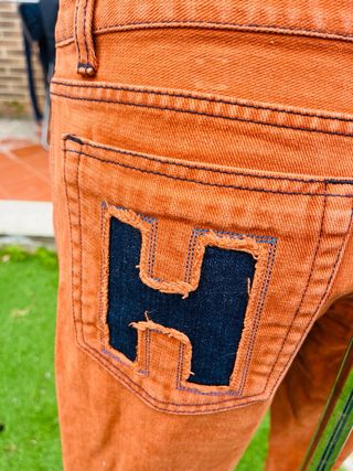 Pantalone Harmount & Blaine Uomo Vintage Arancione