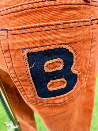 Pantalone Harmount & Blaine Uomo Vintage Arancione