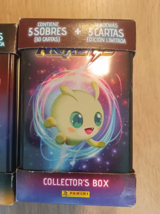 Lote 2 Scatole da Collezionista Nergys Panini nuove
