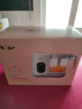 Robot Cocina Bebés Multifunción Bear Blanco