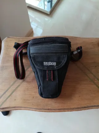 Funda cámara fotos Techno antigua