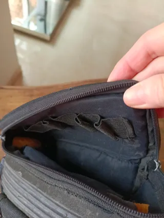 Funda cámara fotos Techno antigua