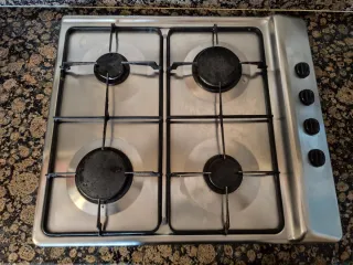 Placa de cocina a gas 4 fuegos