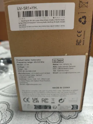 Walkie Talkie BaoFeng UV-5R