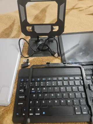 Funda Tablet Teclado Español Accesorios