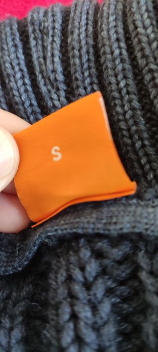 Cardigan Hugo Boss lana blu taglia S