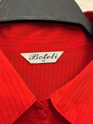 Camisa Boteli Roja