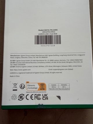 Hub USB-C UGREEN 5 en 1 HDMI 4K PD 100W