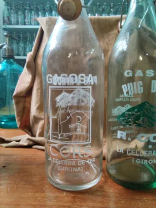 Botellas Gasosa Puig d'Afrou R. Cors Girona