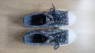 Zapatillas Springfield flores Talla 38 nuevas