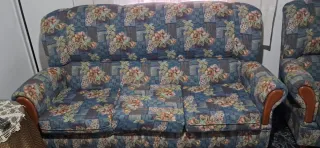 Sofá de 3 plazas estampado