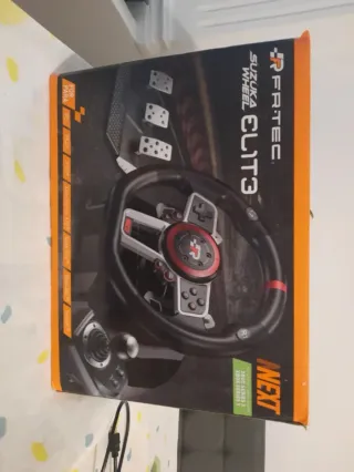 Volante Thrustmaster con Palanca de Cambios
