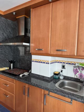 Muebles de cocina madera con electrodomesticos