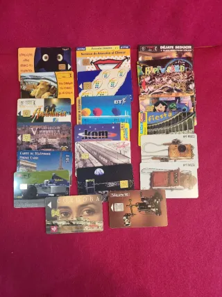 Lote de Tarjetas Telefónicas 20