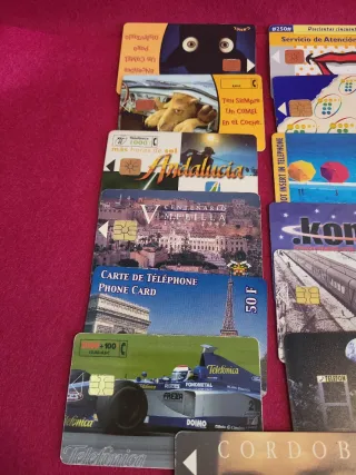 Lote de Tarjetas Telefónicas 20