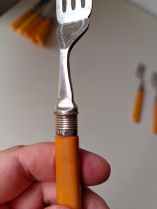 Cubiertos estilo victoriano RFM&S Chapado