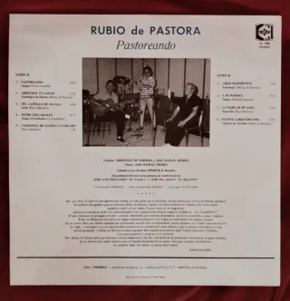 Vinilo Flamenco Rubio de Pastora - Pastoreando