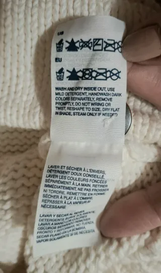 Maglione Tommy Hilfiger Bianco Tg. M