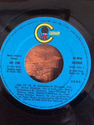 Vinilo ABBA - One Of Us