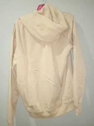 Sudadera beige talla L