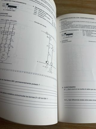 Circuitos básicos de contactores y temporizadores