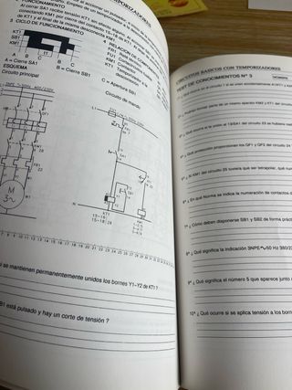 Circuitos básicos de contactores y temporizadores