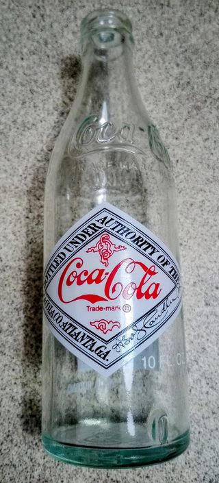 Bottiglia Coca-Cola Vetro 10 FL OZ