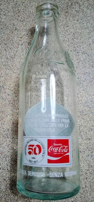 Bottiglia Coca-Cola Vetro 10 FL OZ