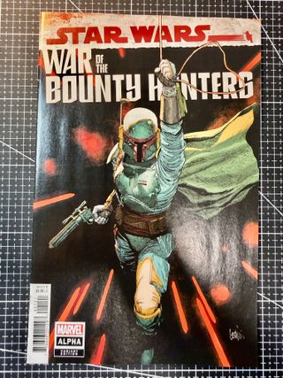 Comic Star Wars War of the Bounty Hunters Alpha