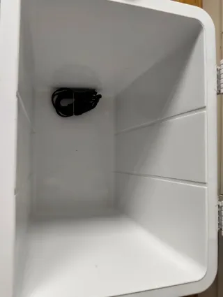 Nevera portátil azul