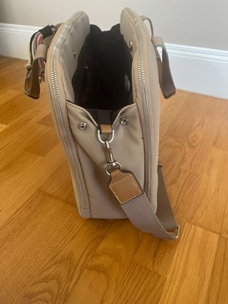 Bolso de trabajo grande beige