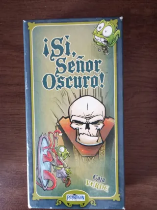 Juego de mesa Sí, Señor Oscuro Caja Verde