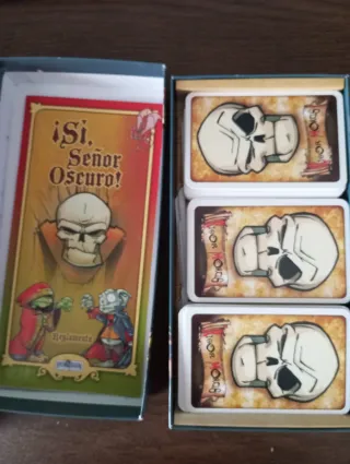 Juego de mesa Sí, Señor Oscuro Caja Verde