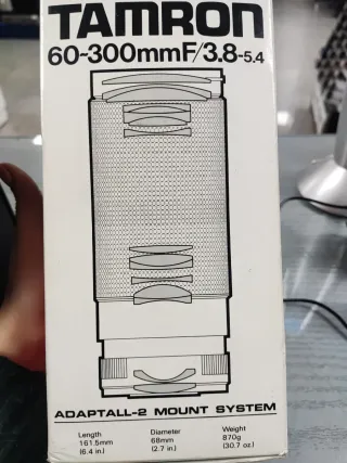 Objetivo Tamron SP 60-300mm f/3.8-5.4