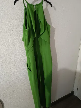 Mono vestir verde talla S