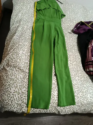 Mono vestir verde talla S