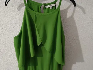 Mono vestir verde talla S