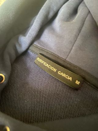 Sudadera Purificación García Azul