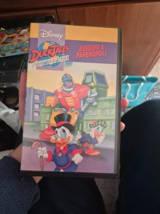 VHS Ducktales Avventure di Paperi