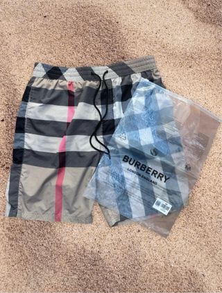 Burberry Costume da Bagno Check