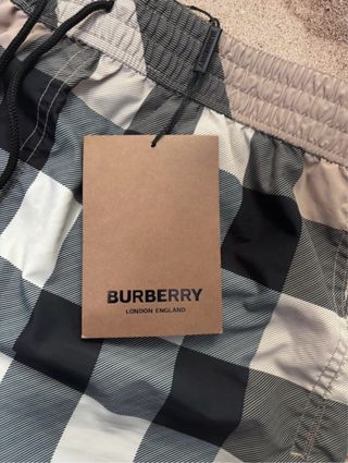 Burberry Costume da Bagno Check