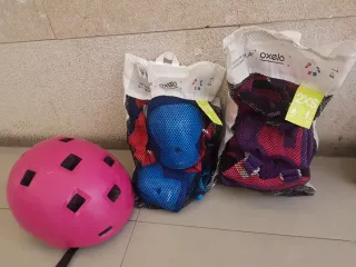 Conjunto Patines Oxelo y Protecciones