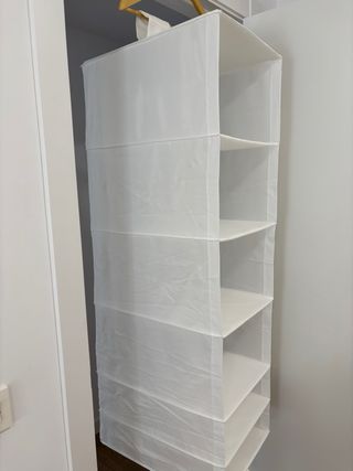 Organizador de armario de tela