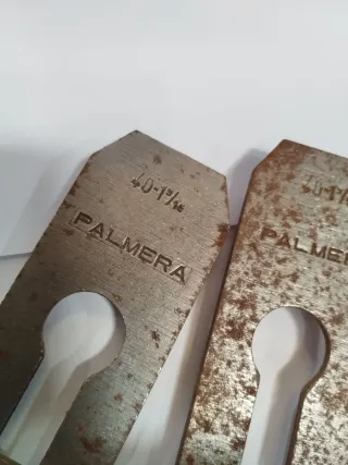 Cuchilla cepillo carpintero PALMERA 40-1%