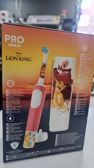 CEPILLO ORAL B PRO KIDS 3+ EL REY LEON