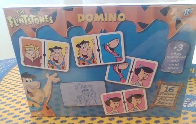 Pack Los Picapiedra Domino y Memory