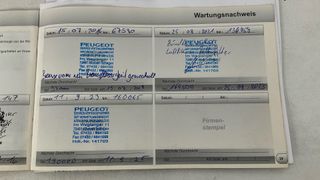 Peugeot 308CC  2010 LIBRO DE REVISIONES