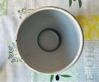 Jarrón porcelana china azul y blanco