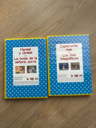 DVD Cuentos Clásicos: Hansel y Gretel / Caperucita