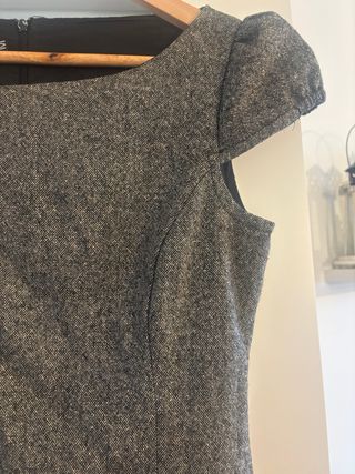 Vestido marca Blanco gris talla M